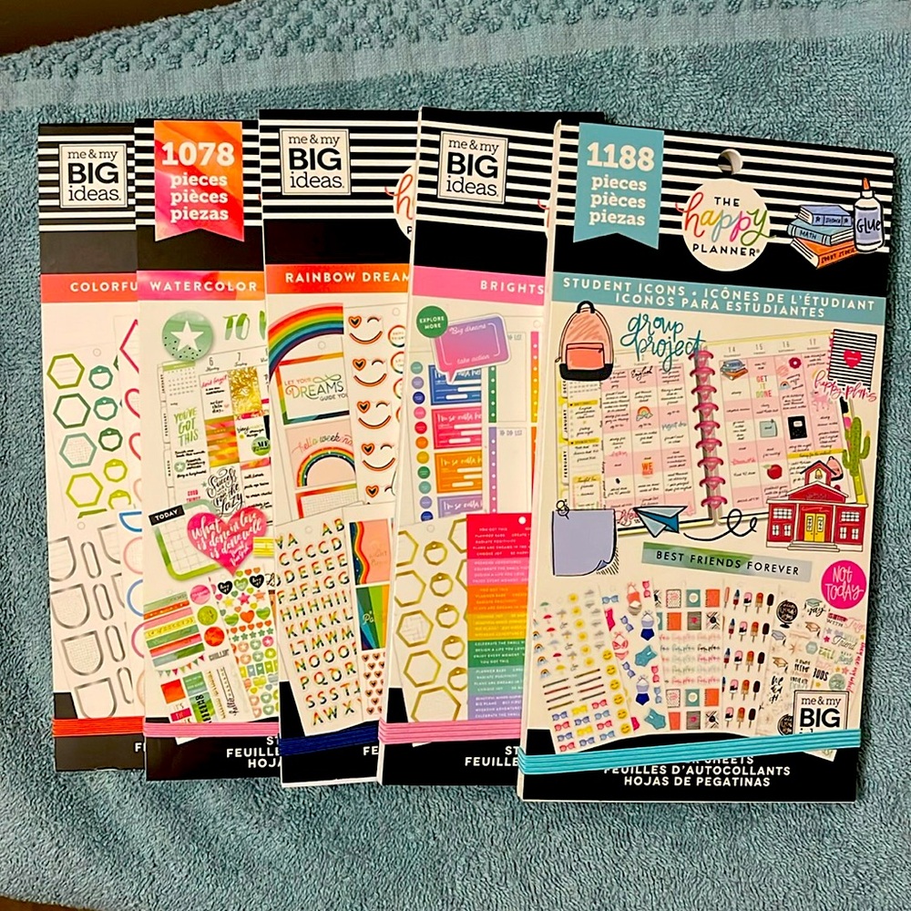 SNOW SALE ❄️ FIVE Book Sticker Bundle